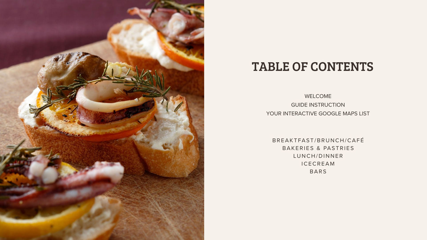 Palma Food Guide